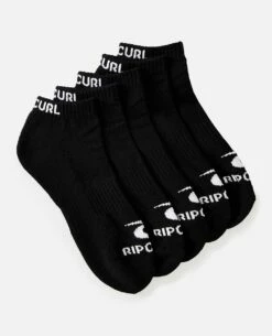 Men's Brand Ankle Sock - 5 Pack