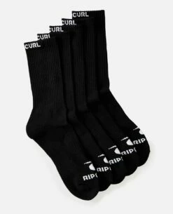 Men's Brand Crew Sock - 5 Pack