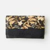 Mixed Floral Mid Sized Wallet