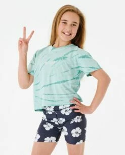 Desert Waves Crop Tee - Girl's (8-14 Years)