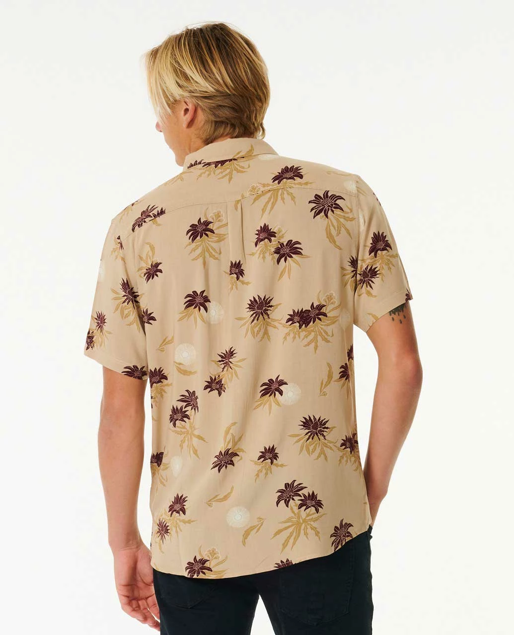 Sun Razed Floral Short Sleeve Shirt - Image 3