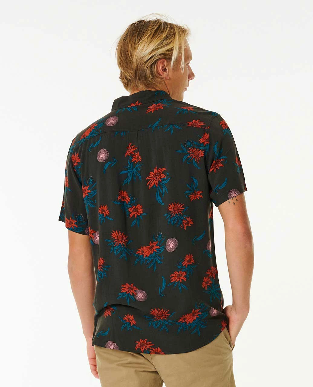 Sun Razed Floral Short Sleeve Shirt - Image 4