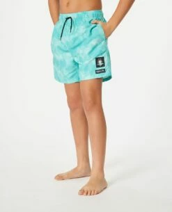 Shred Tie Dye Volley Boardshort - Boys (8-16 Years)