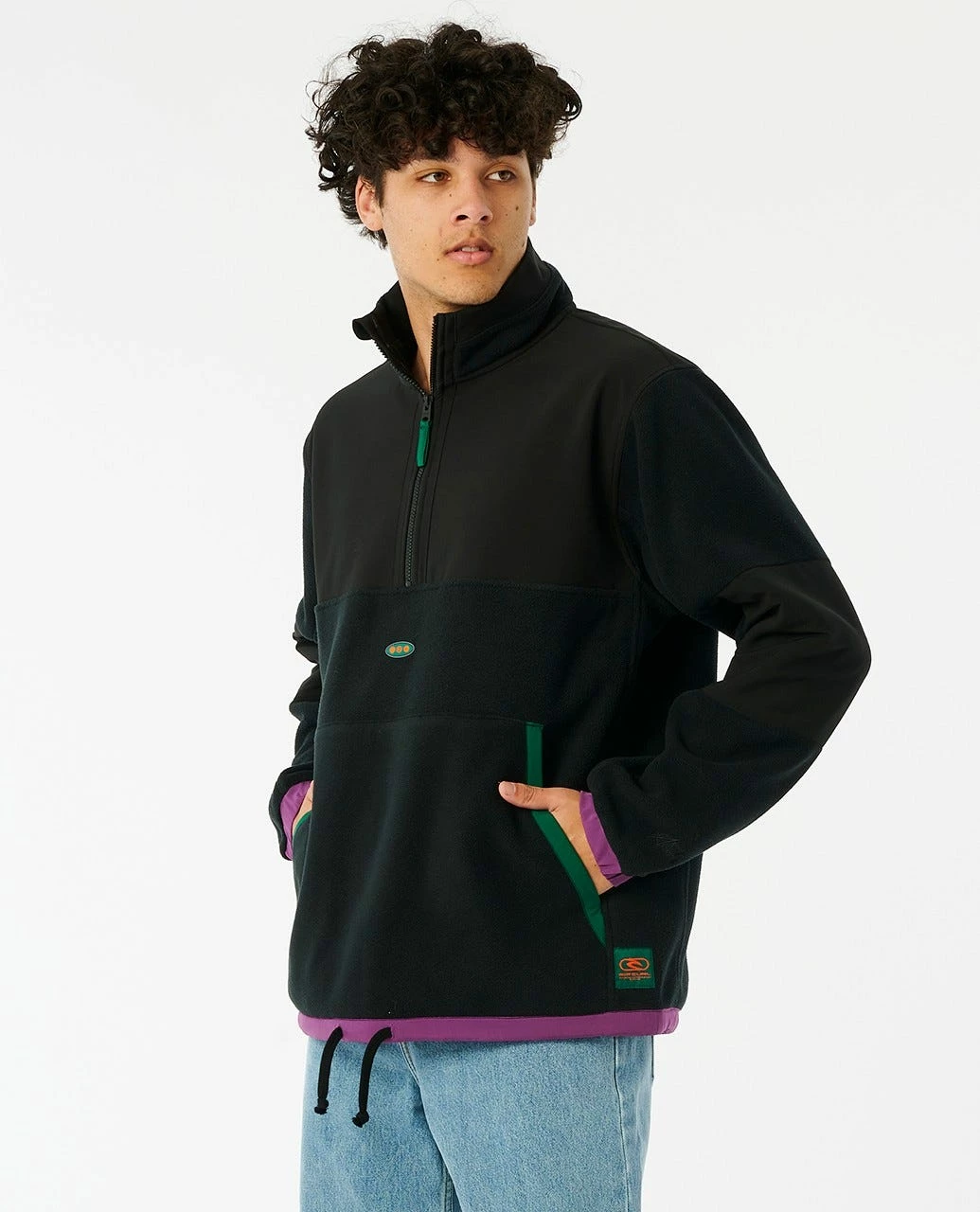 Anti-Series Archive 1/4 Zip Polar Fleece - Image 2