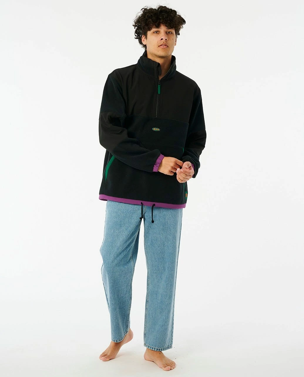 Anti-Series Archive 1/4 Zip Polar Fleece - Image 4