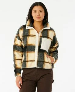 Kindred Palms Button Up Polar Fleece