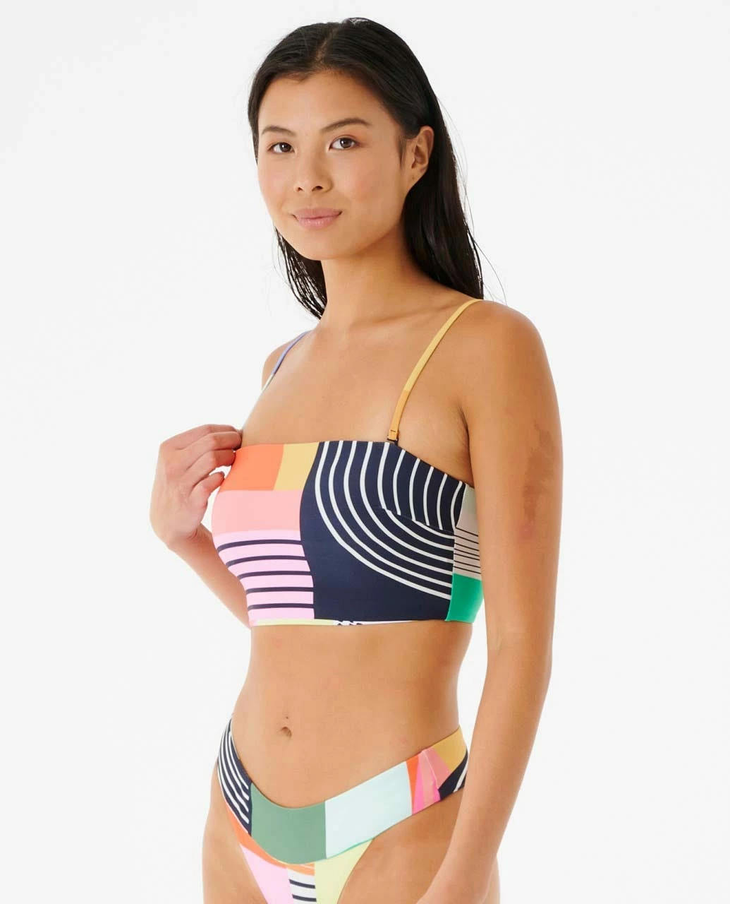 Day Break Long Line Bandeau Bikini Top - Image 3