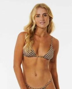 La Isla Geo Sliding Triangle Bikini Top