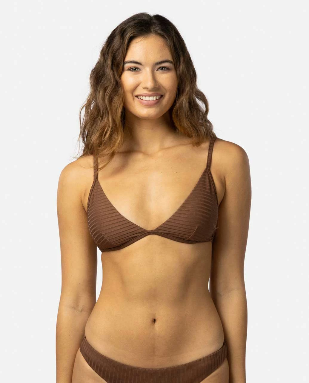 Premium Surf Fixed Triangle Bikini Top