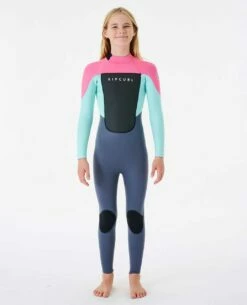 Boys Omega 3/2mm Back Zip Wetsuit Steamer
