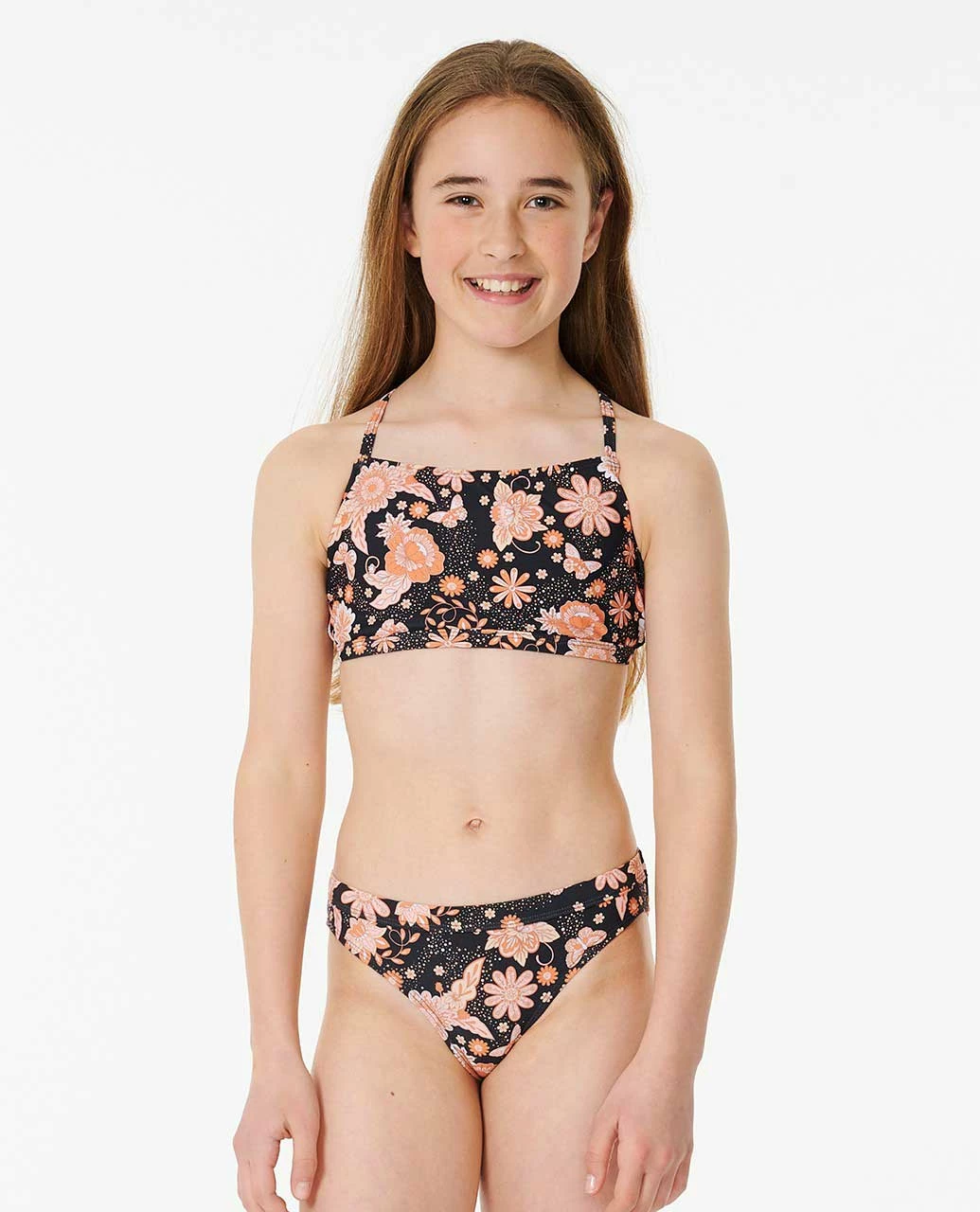 Sun Catchers Short Sleve 3 Piece Swim Set - Girls (8-16 Years) - Image 2