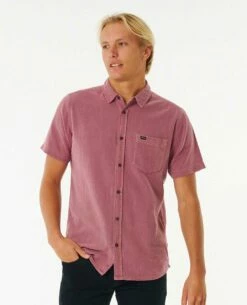 Washed Short Sleeve Shirt