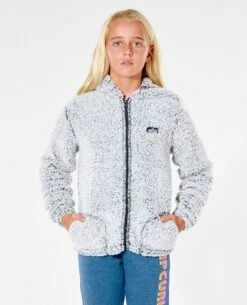 Dark N Stormy Zip Through Hood - Girls (8 - 14 Years)