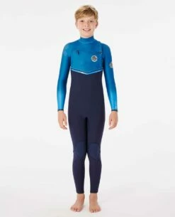 Junior Flashbomb 4/3 Zip Free Wetsuit